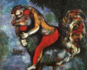 马克 夏加尔 : 公鸡